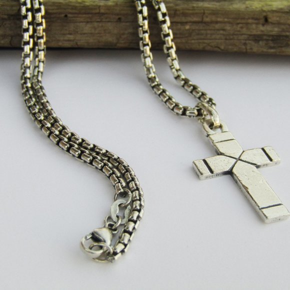 Men's Jewelry Mens Cross Necklace James Avery James Avery